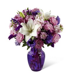 The FTD Shades of Purple Bouquet from Backstage Florist in Richardson, Texas